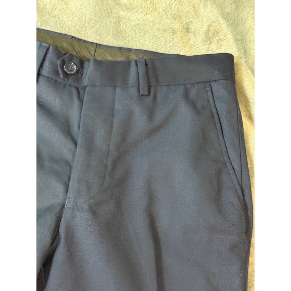 Renato Piccardi‎ Size 8H Boy Navy Blue Dress Pants Formal Pockets 100% Wool - Picture 6 of 10
